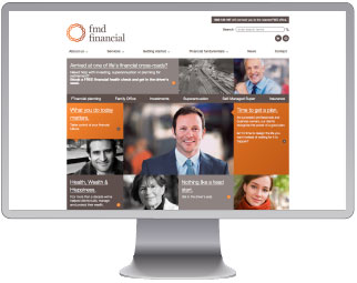 FMD New website on the desktop