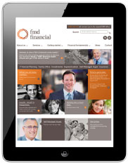 FMD New website on tablet